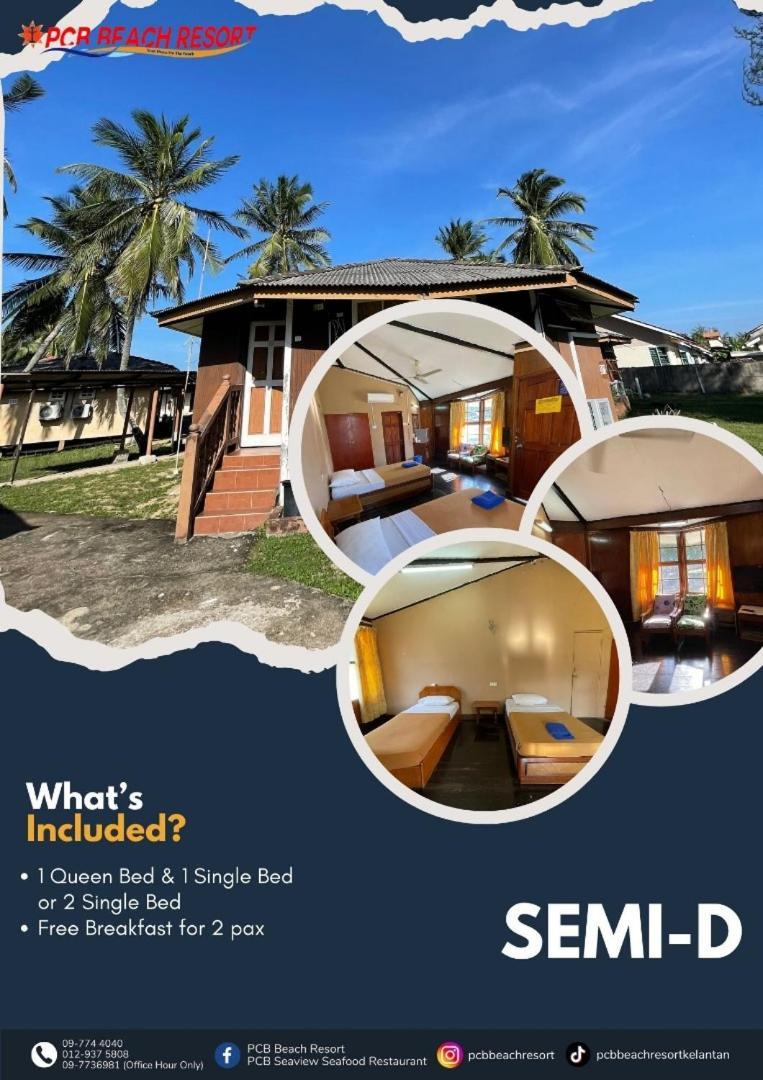 Pcb Beach Resort Kota Bharu Eksteriør bilde